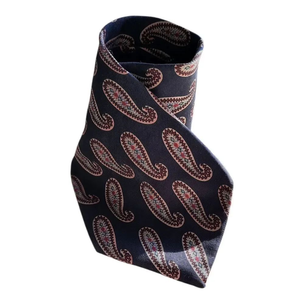 Harold's Navy Paisley Men's Tie